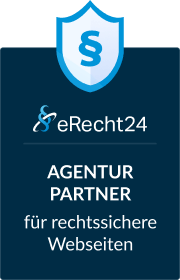 eRecht24 Agenturpartner Siegel