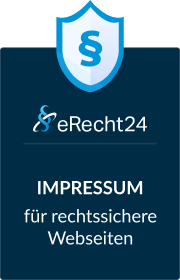 eRecht24 Siegel Impressum